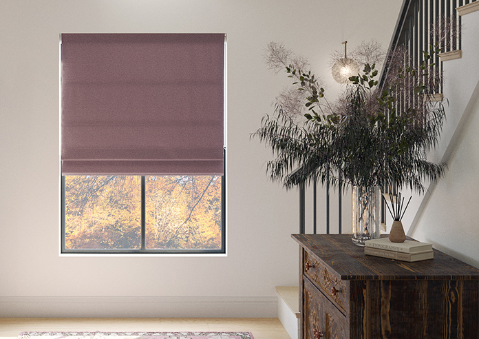 Stamford, Plum - Roman Blind - Image 3